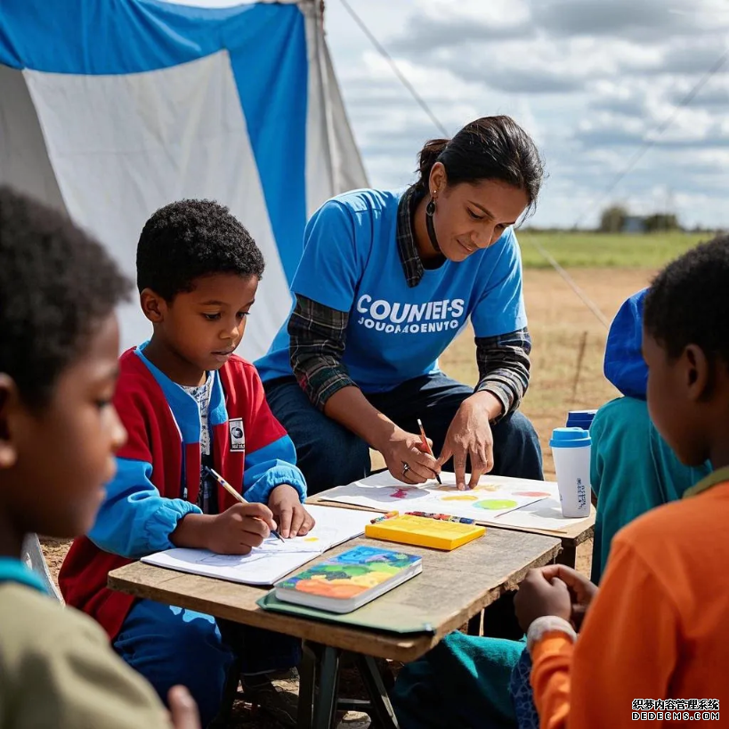 Cross border aid action: lighting up the light of hope for e