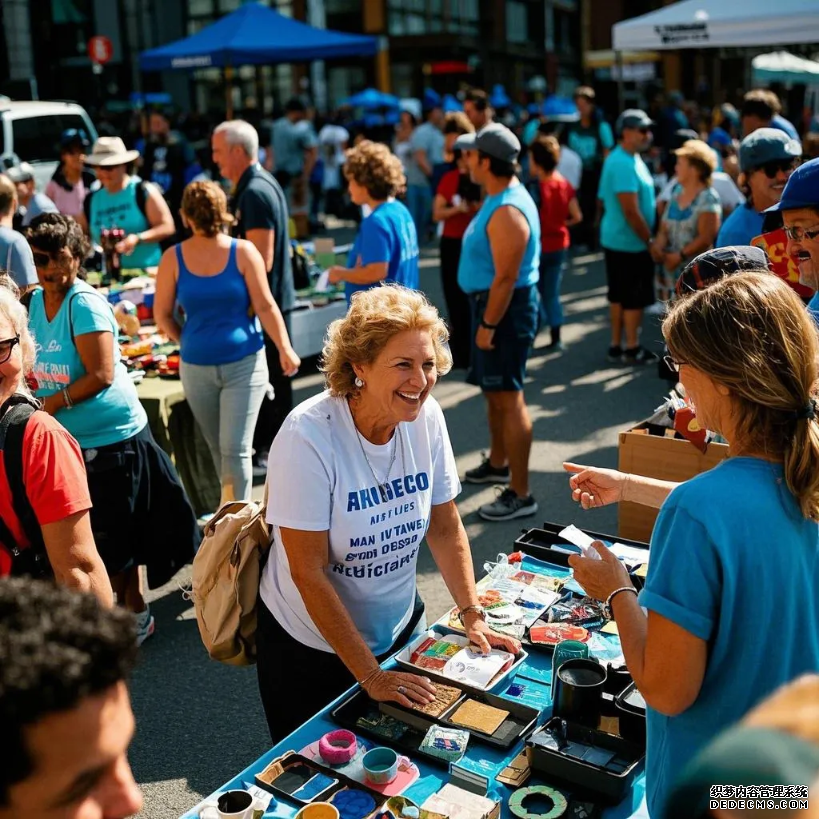 Charity sale held warmly in New York community